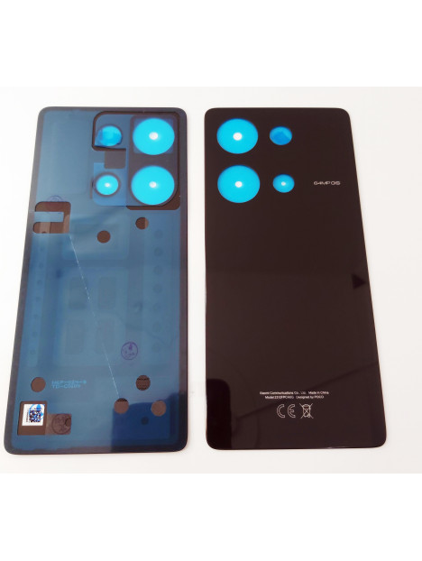 Tapa trasera o tapa bateria negra para Xiaomi Poco M6 Pro 4G