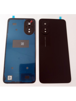 Tapa trasera o tapa bateria negra mas lente de camara para Oppo A18 4G calidad premium