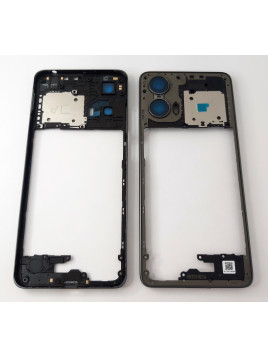 Carcasa central o marco negro para Motorola Moto G24 4G calidad premium