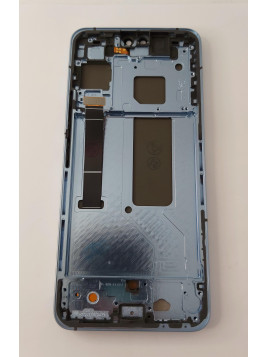 Pantalla lcd Oled mas tactil negro mas marco azul para Vivo V23 5G V2130