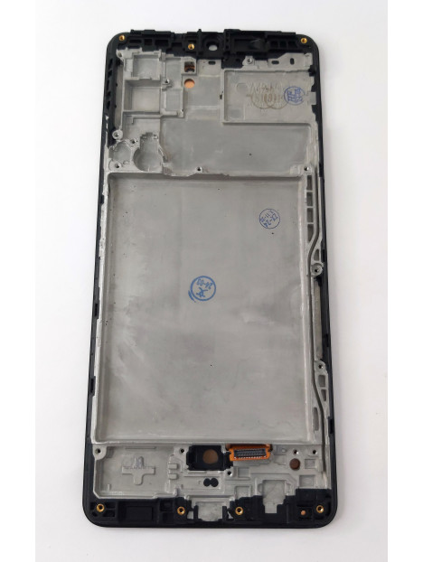 Pantalla lcd mas tactil negro con marco negro Oled para Samsung Galaxy A42 5G A426