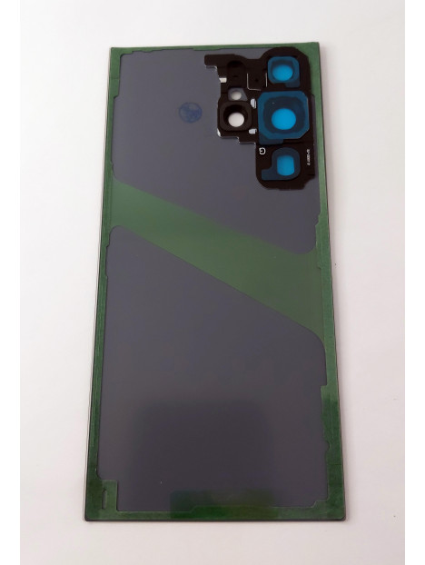 Tapa trasera o tapa bateria verde oscura mas cubierta camara para Samsung Galaxy S23 Ultra SM-S918 calidad premium