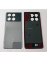 Tapa trasera o tapa bateria plata para Xiaomi Poco X6 Pro calidad premium