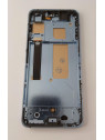 Pantalla lcd mas tactil negro con marco azul para Vivo V23 5G V2130 compatible(tiene reconocimiento facial)