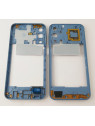 Carcasa central o marco azul para Samsung Galaxy A15 4G A155 calidad premium