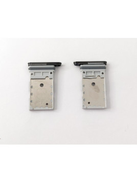 Soporte o bandeja sim negra (Dual Sim) para Samsung Galasy S24 S921 S24+ S926 calidad premium