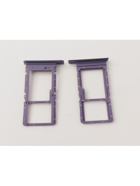 Soporte o bandeja sim morado (Dual sim) para Nokia G42 5G calidad premium