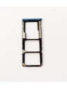 Soporte o bandeja sim azul (Dual Sim) para Xiaomi POCO M4 5G calidad premium