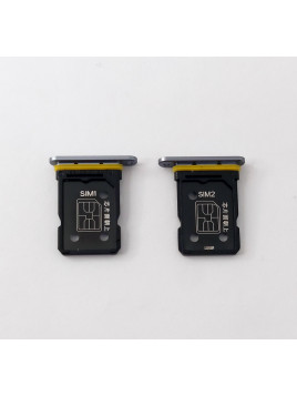 Soporte o bandeja sim para negra (Dual Sim) para Realme GT2 Pro calidad premium