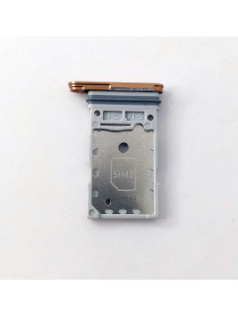 Soporte o bandeja sim naranja para Samsung Galaxy S24 S921 / S24+ S926 (Dual sim) calidad premium