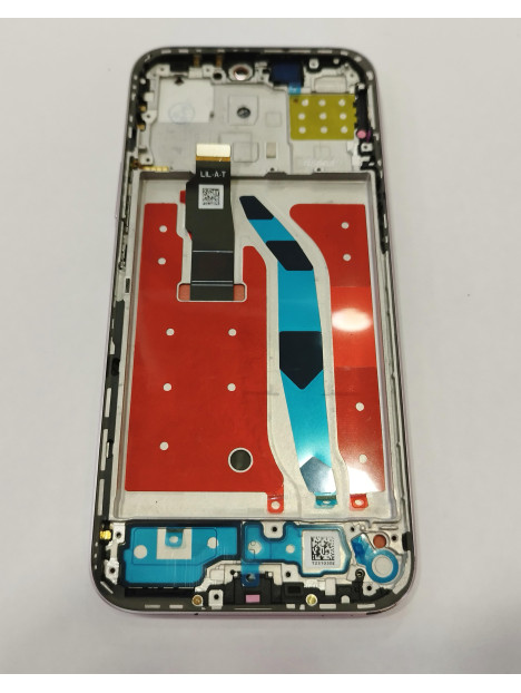 Pantalla Lcd para Huawei Honor X8B más táctil negro mas marco rosa calidad premium