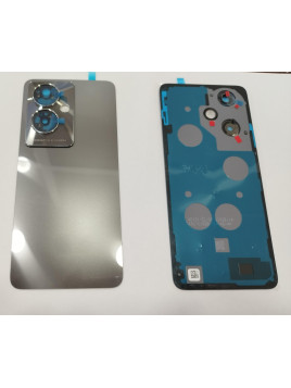 Tapa trasera o tapa bateria con lente de camara color negro para Oppo A79 5G CPH2553 calidad premium