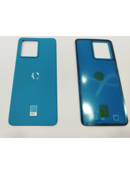 Tapa trasera o tapa bateria color azul para Motorola Edge 40 Neo(XT2307-1) calidad premium