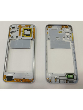 Carcasa central o marco plata para Samsung Galaxy A15 5G A156 calidad premium