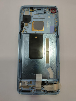 Pantalla Lcd para ONEPLUS 9R mas tactil negro mas marco azul compatible