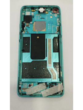 Pantalla Lcd para Oneplus 9R mas tactil negro mas marco verde calidad premium