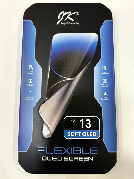 Pantalla lcd iPhone 13 A2633 A2482 A2631 A2634 A2635 JK SOFT OLED mas tactil negro IC intercambiable