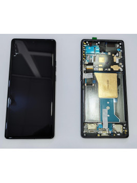 Pantalla LCD para MOTOROLA  EDGE 40 PRO 5D68C21986 INTERSTELLAR BLACK Service pack