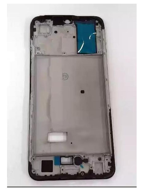 Carcasa central o marco negro para Vivo Y33S 5G calidad premium