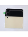 Tapa trasera o tapa bateria crema para Samsung Galaxy Z Flip 3 5G F711 GH97-26773B Service Pack