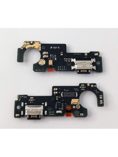 Flex puerto carga para Xiaomi Redmi Note 10 5G 5600010K1900 Service Pack