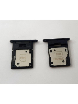 Soporte o bandeja dual sim negro para Samsung Galaxy A15 5G SM-A156E calidad premium