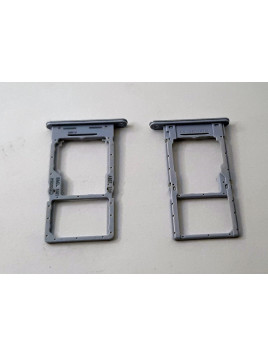 Soporte o bandeja dual sim azul claro para Samsung Galaxy A25 5G SM-A256 calidad premium