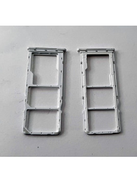 Soporte o bandeja dual sim blanca para Samsung Galaxy A04 2022 SM-A045 calidad premium