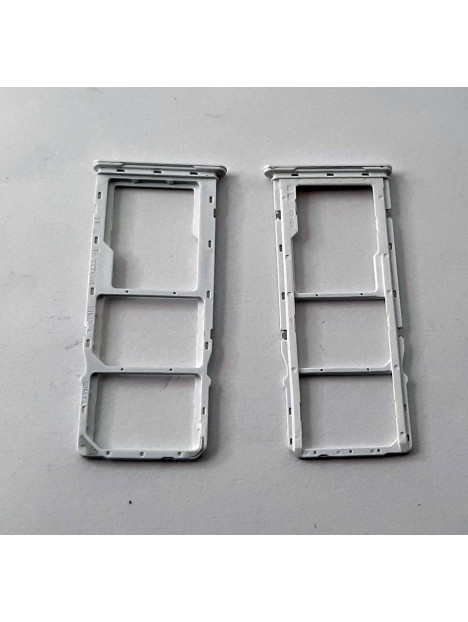Soporte o bandeja dual sim blanca para Samsung Galaxy A04 2022 SM-A045 calidad premium