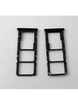 Soporte o bandeja dual sim negro para Samsung Galaxy A04 2022 SM-A045 calidad premium