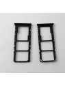 Soporte o bandeja dual sim negro para Samsung Galaxy A04 2022 SM-A045 calidad premium