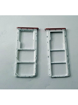 Soporte o bandeja dual sim rosa para Samsung Galaxy A04 2022 SM-A045 calidad premium