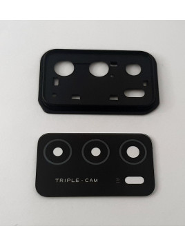 Cubierta camara negra para Oppo A16 CPH2269 calidad premium