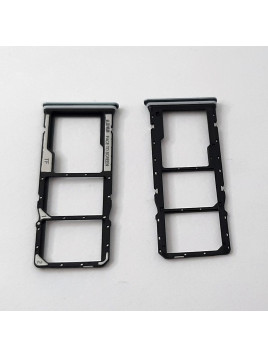 Soporte o bandeja dual sim azul para Xiaomi Poco C65 calidad premium