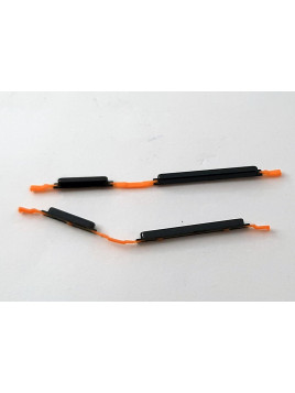 Botones negros para Samsung Galaxy A04 2022 SM-A045 calidad premium