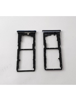 Soporte o bandeja dual sim purpura para Vivo Y20S calidad premium