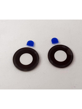 Set 2 cristal camara para Motorola Edge 20 Lite XT2139 calidad premium