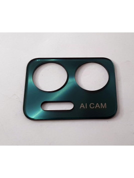 Cristal embellecedor camara trasera verde para Oukitel C35 calidad premium