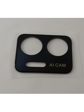 Cristal embellecedor camara trasera negro para Oukitel C35 calidad premium