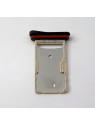 Soporte o bandeja sim negra para Doogee S110 calidad premium