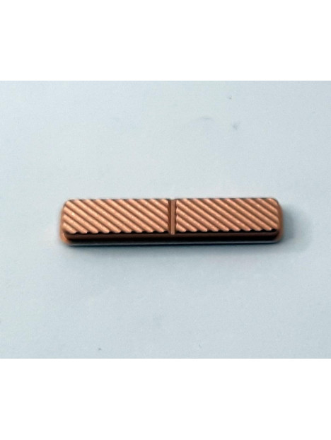 Boton volumen dorado para Doogee S110 calidad premium
