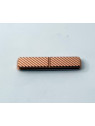 Boton volumen dorado para Doogee S110 calidad premium