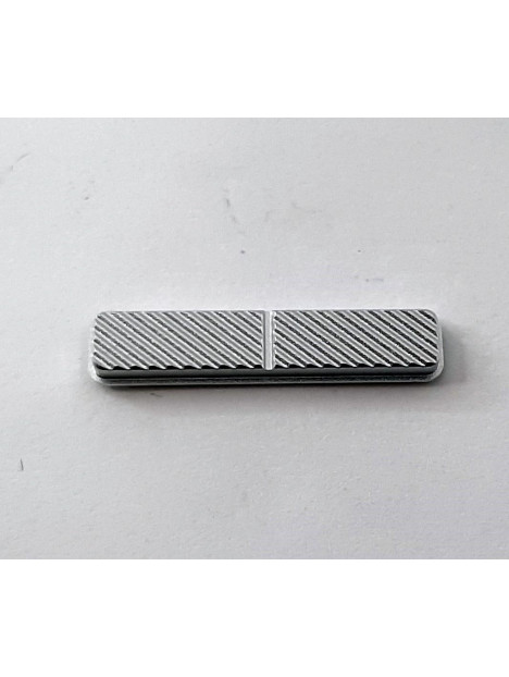 Boton volumen plata para Doogee S110 calidad premium