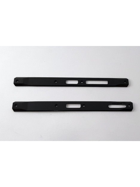 Set 2 embellecedor lateral negro para Doogee S110 calidad premium
