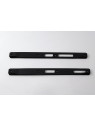Set 2 embellecedor lateral negro para Doogee S110 calidad premium