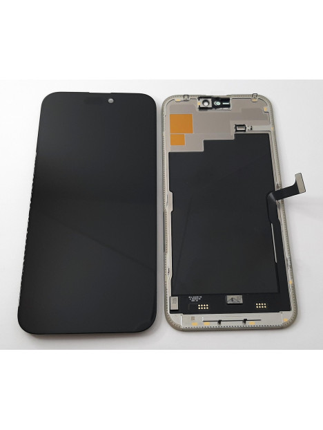 Pantalla lcd para IPhone 15 Pro Max A2849 A3106 A3105 A3108 mas tactil negro sin IC calidad premium