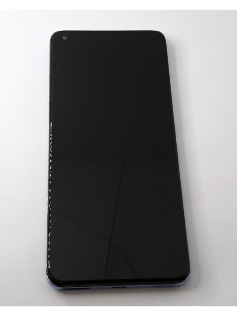 Pantalla TFT para Xiaomi Mi 11 mas tactil negro mas marco purpura compatible