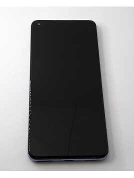 Pantalla TFT para Xiaomi Mi 11 Ultra mas tactil negro mas marco purpura compatible