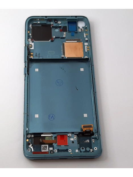 Pantalla TFT para Xiaomi Mi 11 Ultra mas tactil negro mas marco azul compatible