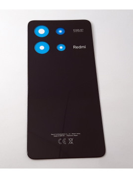 Tapa trasera o tapa bateria negra para Xiaomi Redmi Note 13 4G